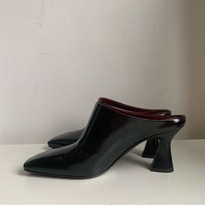 Sies Marjan brown-burgundy mules